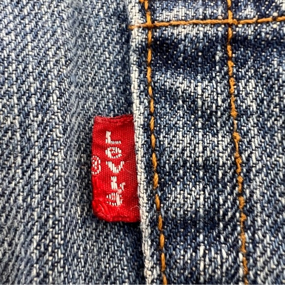 Levi's Men's 569 Loose Straight Fit Jeans Medium Wash Size 39W x 34L Cotton - Picture 8 of 13